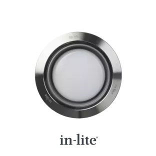 In-Lite Fusion LED grondspot 12V - RVS - Ø 60mm