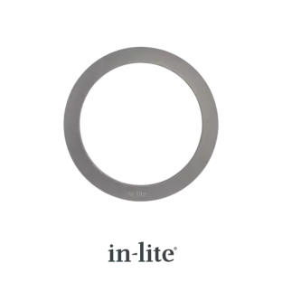 In-Lite RING 68 grondspot accessoire Pearl Grey voor BOX 1 - PLATE 1