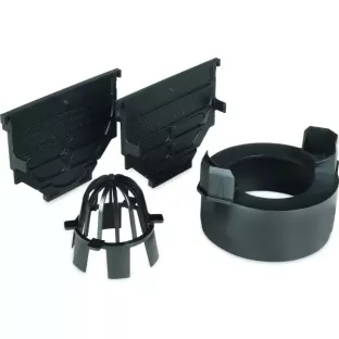 ACO Hexaline Set (2x Eindstuk/Bladkorf/Onderuitloop)