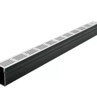 Stardrain Lijngoot Grijs / Aluminium 100x6,5x10cm
