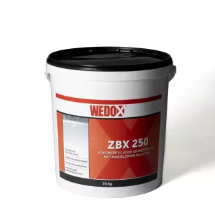 Wedox ZBX 250 PU voegmortel 25 kg Zilvergrijs