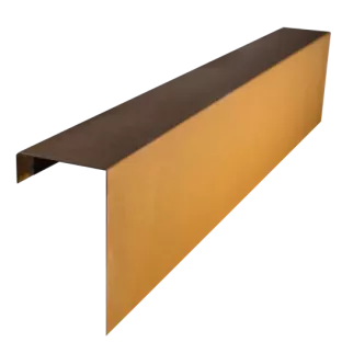 Corten Overzetstuk 1500x300x150mm