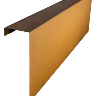Corten Overzetstuk 1500x450x150mm