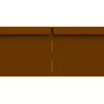 Flexline Borderrand Hoekstuk Cortenstaal 15cm