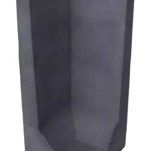 Hoek L-element 100x40x40 Antraciet