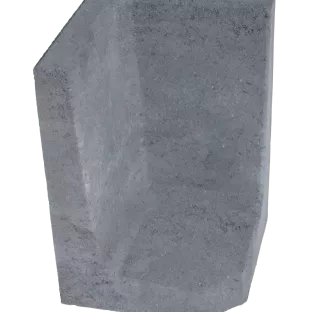 Hoek L-element 60x40x40 Antraciet