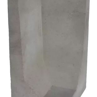 Hoek L-element 80x40x40 Grijs