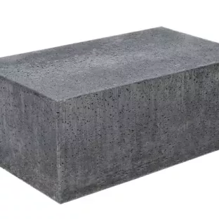Schellevis Oudhollands Poef 100x60x40 Antraciet