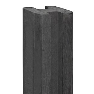 Berton©-E-sleufpaal Vecht antraciet 10 x 10 x 180 cm tussenmodel