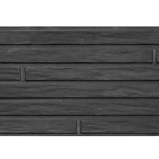 Berton©-motiefplaat smal, antraciet gecoat H26 x D4,8 x L184 cm Lungo
