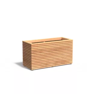 MALAGA RHOMBUS Plantenbakken Hardhout 1200 x 500 x 608 mm