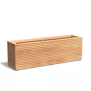 MALAGA RHOMBUS Plantenbakken Hardhout 2000 x 500 x 608 mm