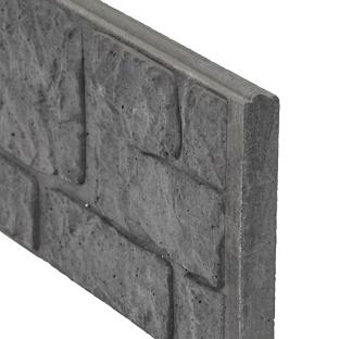 Berton©-motiefplaat antraciet H36 x D4,8 x L184 cm romeinsmotief