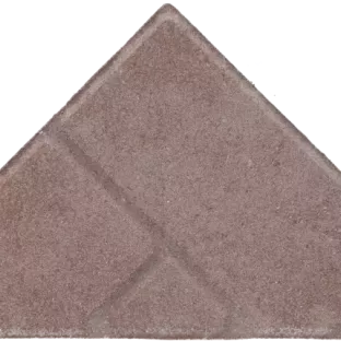 Ecotop Premium Bisschopsmuts 29,5x5x19,5x8 normaal facet heidekleur met schijnvoeg bss KOMO PL2