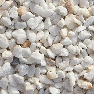 Extra white split 9-12mm Minibag 0,5m3 | 800KG