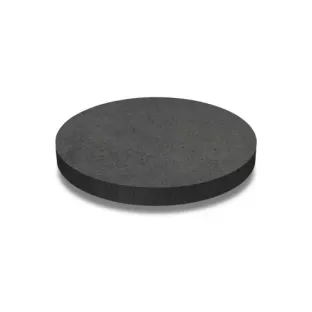 Oud hollandse tegel rond 100x100x7 carbon