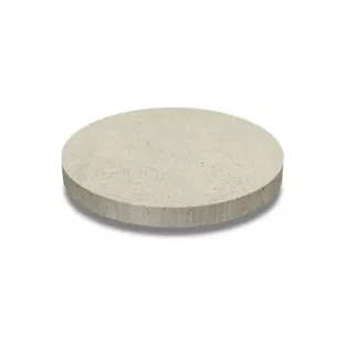 Oud hollandse tegel rond 100x100x7 crème