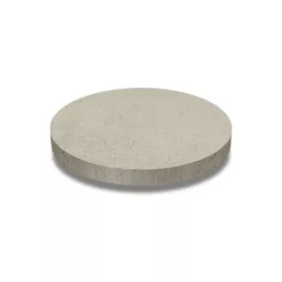 Oud hollandse tegel rond 100x100x7 greige