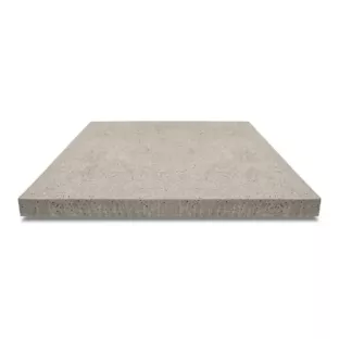 Oud hollandse tegel zonder facet, gewapend 80x80x10 greige