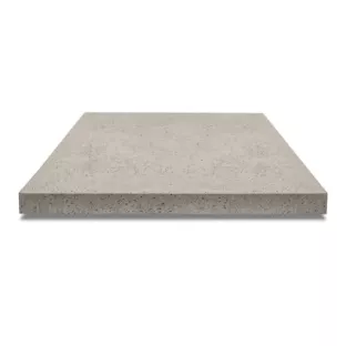Oud hollandse tegel zonder facet, gewapend 120x120x12 greige