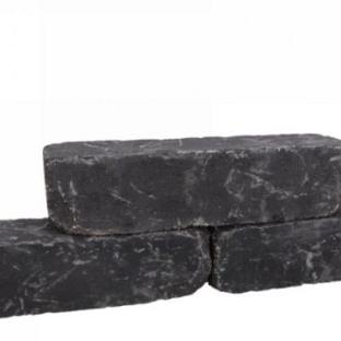Linia Excellence Getrommeld 12x12x48 cm Nero