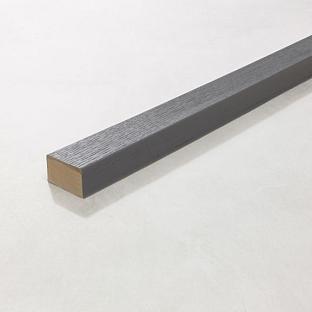 MEUF24B | Millboard® Square Edging Flexible Brushed Basalt 2400x50x32mm