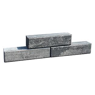Decor Block 40x10x10cm grijs/zwart