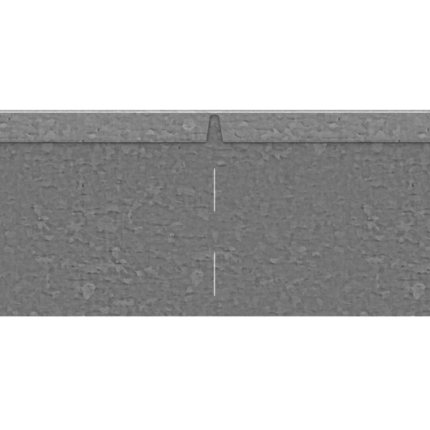 Flexline Borderrand Hoekstuk Gegalvaniseerd 15cm