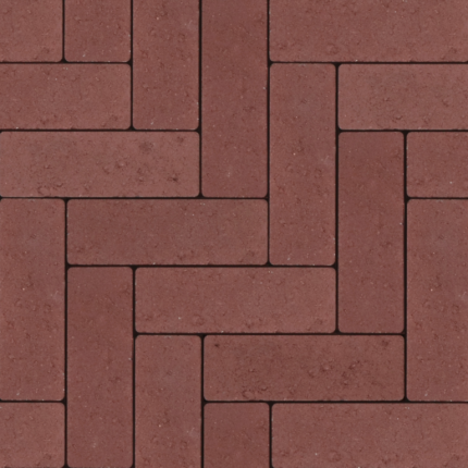 Strackstone+ Dikformaat 21x7x8cm vlak wijnrood