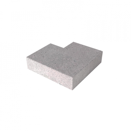 Schellevis Oudhollands Trap Binnenhoek 60x60x15 Grijs