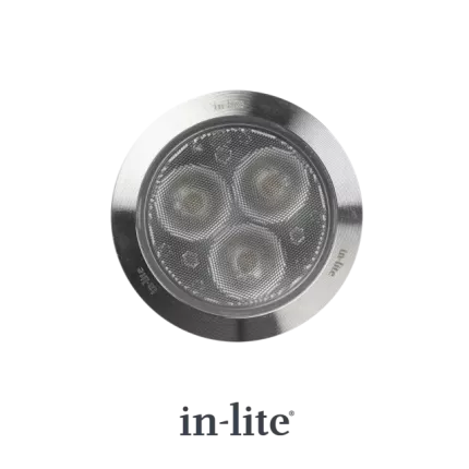 In-Lite Flux LED grondspot 12V - RVS - Ø 60mm