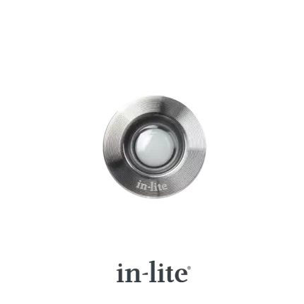 In-Lite Fusion 22 LED grondspot 12V - RVS - Ø 22mm