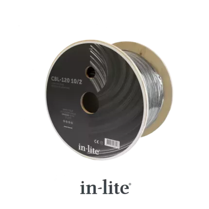 In-Lite Laagspanningskabel type CBL-10/2 12V 2-aderig 120 meter