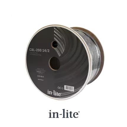 In-Lite Laagspanningskabel type CBL-14/2 12V 2-aderig 200 meter
