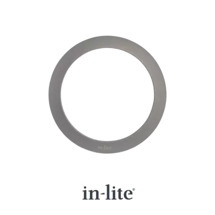In-Lite RING 68 grondspot accessoire Pearl Grey voor BOX 1 - PLATE 1