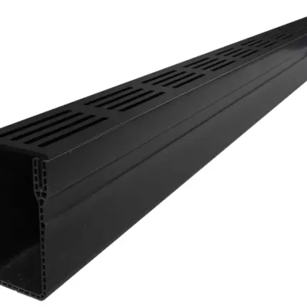 ACO Slim-Line Zwart Rooster 100cm