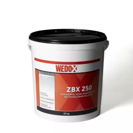 Wedox ZBX 250 PU voegmortel 25 kg Basalt