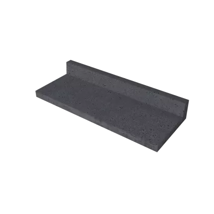 Schellevis Oudhollands Traptrede 40x15x100 Antraciet