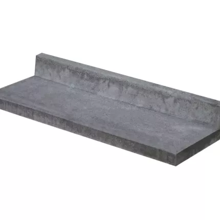 Schellevis Oudhollands Traptrede 40x15x100 Grijs