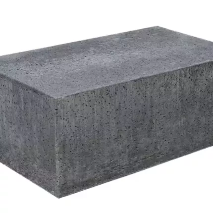 Schellevis Oudhollands Poef 100x60x40 Antraciet