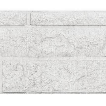 Berton©-motiefplaat wit/grijs H36 x D4,8 x L184 cm romeinsmotief enkelzijdig