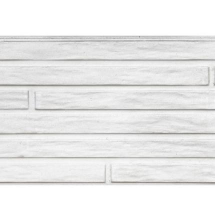 Berton©-motiefplaat smal wit/grijs H26 x D4,8 x L184 cm Lungo