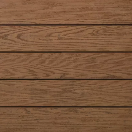 MDE126C | Vlonderplanken enhanced grain slim boards Coppered Oak 3600x126x32mm