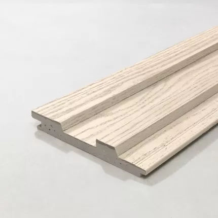 MCB360L | Envello Cladding Board & Batten+ Limed Oak 3600x200x26/14mm