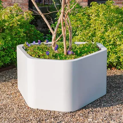 Shape Plantenbakken Polyester 1300 x 1260 x 600 mm Wit