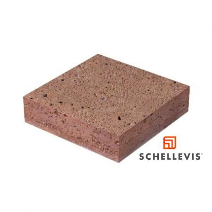 Schellevis Oudhollands Tegel 20x20x5 Roodbruin
