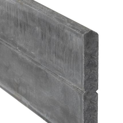 Berton©-motiefplaat smal antraciet H26 x D4,8 x L184 cm blokhutprofiel