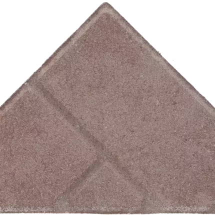 Ecotop Premium Bisschopsmuts 29,5x5x19,5x8 normaal facet heidekleur met schijnvoeg bss KOMO PL2