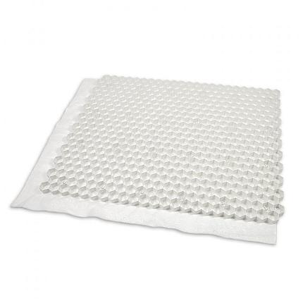 EuroGravel PLUS splitplaat wit + anti-worteldoek