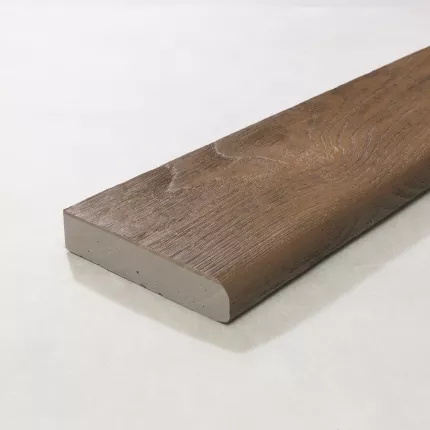 MEBB360A | Bullnose board (plank met afgeronde kant) Antique Oak 3600x150x32mm